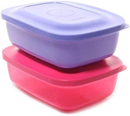 Tupperware Kompakt Plastik Öğle Yemeği Kutusu, 400ml, Çok Renkli