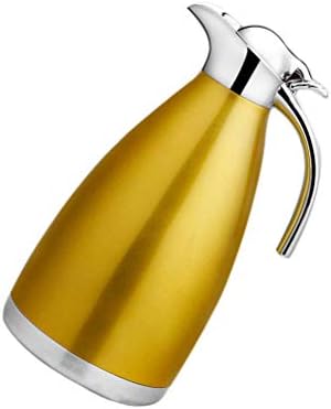 DOITOOL Paslanmaz Çelik Su Şişesi Pot yalıtımlı su ısıtıcısı termal Şişe Ev su deposu Ev Restoran için (Şampanya 1.