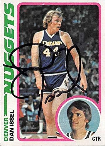 Dan Issel imzalı basketbol kartı (Denver Nuggets, Onur Listesi) 1978 Topps 81-İmzasız Basketbol Kartları