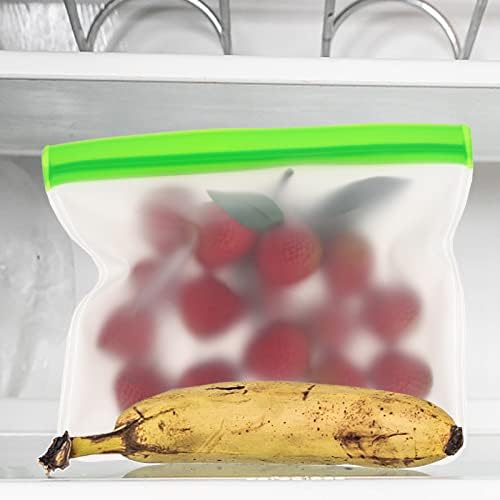 Veemoon Sandviç Konteynerler Temizle saklama kutusu 20 Adet Kullanımlık Buzdolabı kullanımlık meyve torbaları açılıp