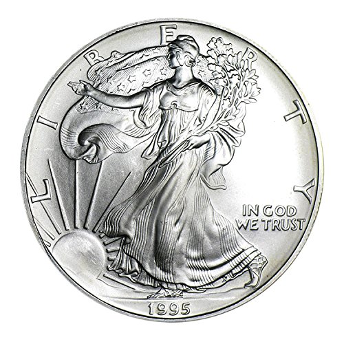 1995 Amerikan Gümüş Kartalı 1 $ Parlak Dolaşımsız