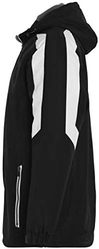 Augusta Sportswear Erkek Standart 229059, Siyah / Beyaz, Orta