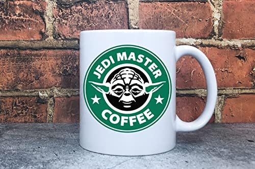 Kirli Garb Kahve Kupası: Jedi Master Kahve (11 oz.) Ons Seramik kahve kupa-Komik, yenilik, alay, motivasyon, arkadaşlar,