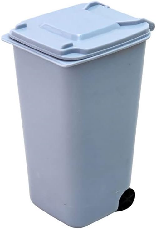 WODMB çöp kutusu Masaüstü saklama kutusu Ev çöp sepeti Konteyner Masa çöp tenekesi Salıncak Temizleme Varil masa düzenleyici