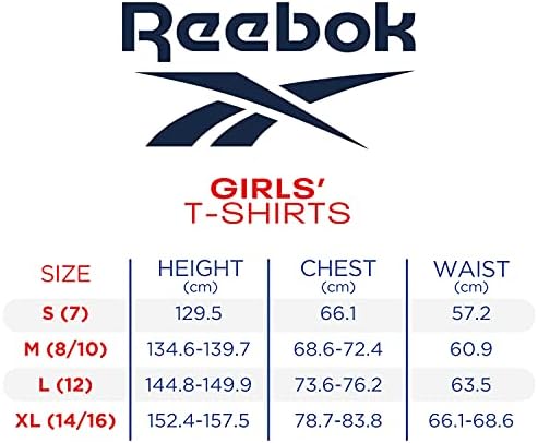 Reebok Kız çocuk tişörtü - 2'li Paket Kısa Kollu Moda Tişört Çocuk Giyim Çoklu Paket