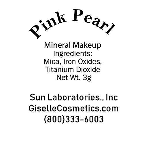 Giselle Kozmetik Pudra Organik Mineral Göz Farı-Pembe İnci-3 gr